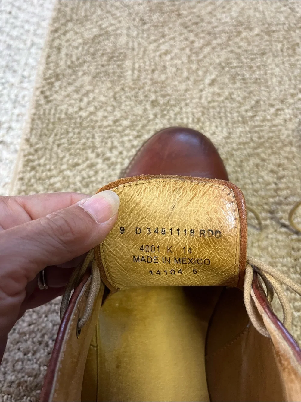 Frye Men's Oliver Chukka Boot in Cognac Brown